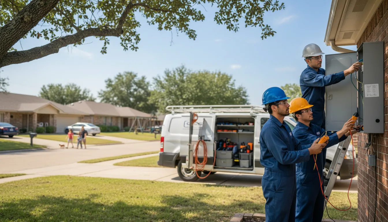 Certified electrician providing emergency electrical services in Erving, MA